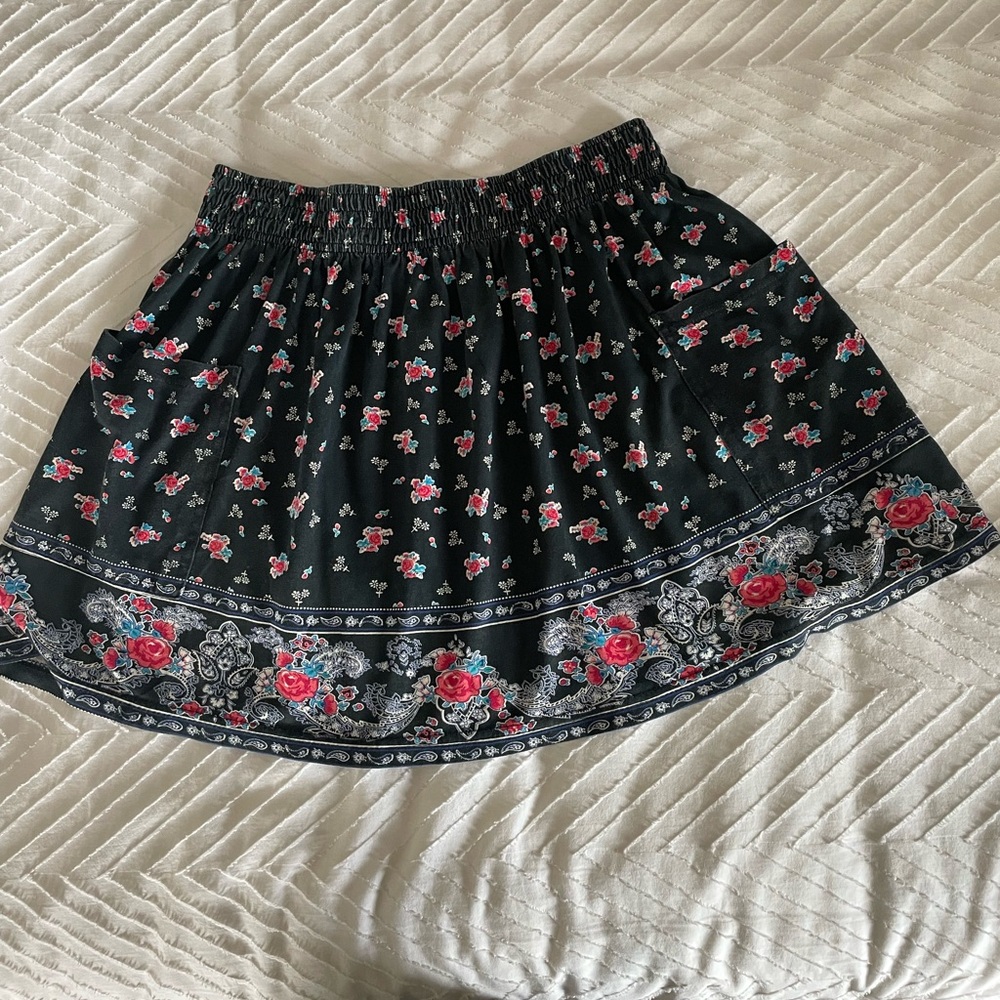 Flowy Mini Skirt